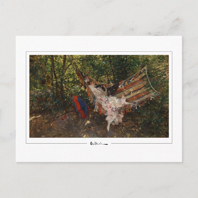 Giovanni Boldini #558 - Cartão Postal de Arte Refi (Frente)