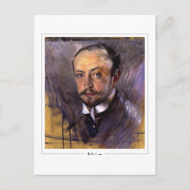 Giovanni Boldini #578 - Cartão Postal de Arte (Frente)