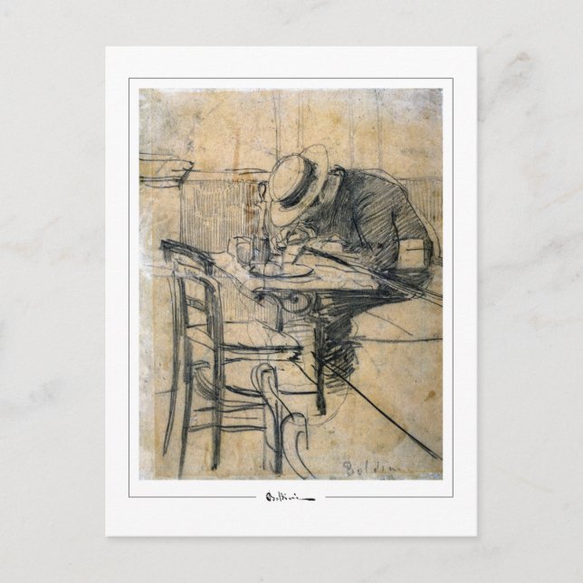 Giovanni Boldini #584 - Cartão Postal de Arte Refi (Frente)