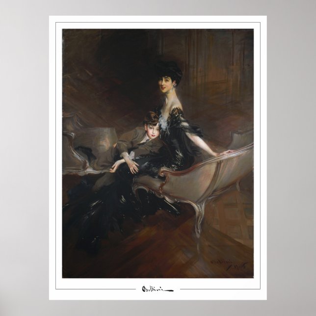 Giovanni Boldini Zedign Art Poster nº 64 (Frente)