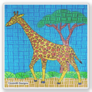 Girafa - Adesivo