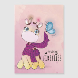 Girafa Aquarela