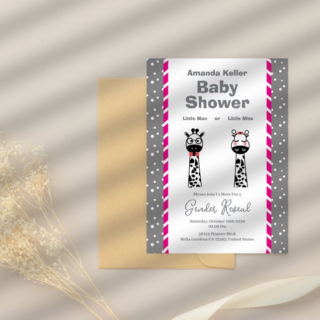 Girafa Bonita Sexo Revela Convite (Criador carregado)