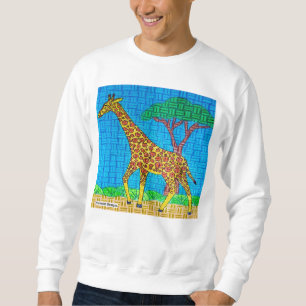 Girafa (branca) - Suéter Masculino