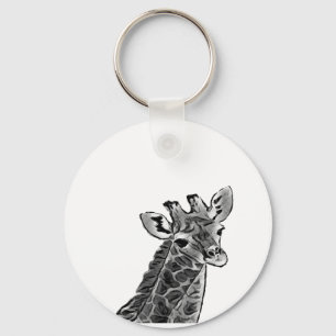 girafa chaveiro