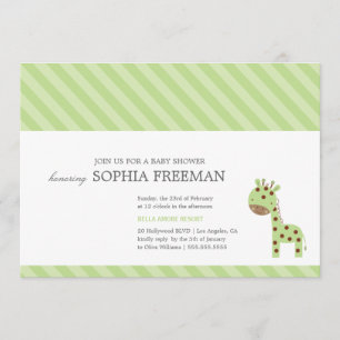 GIRAFA  CONVITE AO CHÁ DE FRALDAS