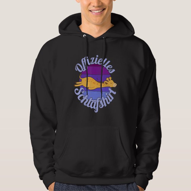Girafa Dormindo Camisa Pajama Noite Sonhando B (Frente)