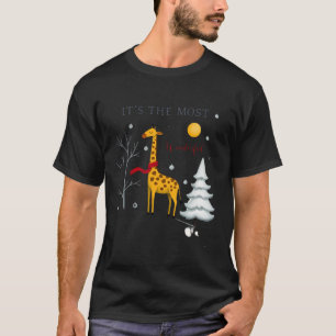 Girafa Engraçada O Momento Mais Maravilhoso Camisa