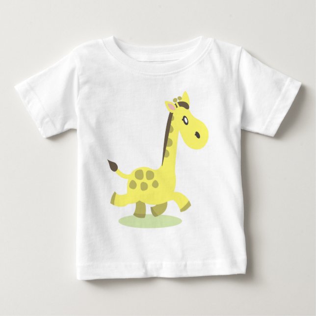 Girafa Illustração T-Shirt (Frente)