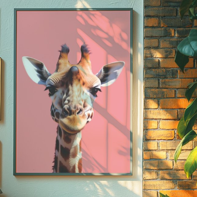 Girafa | Impressão de Decoração Animal | Trendy Wa (Criador carregado)