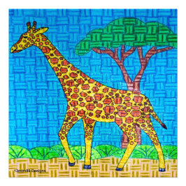 Girafa - Impressão de Foto