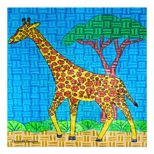 Girafa - Impressão de Foto