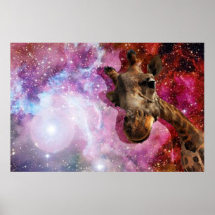 Girafa… no espaço?! Poster