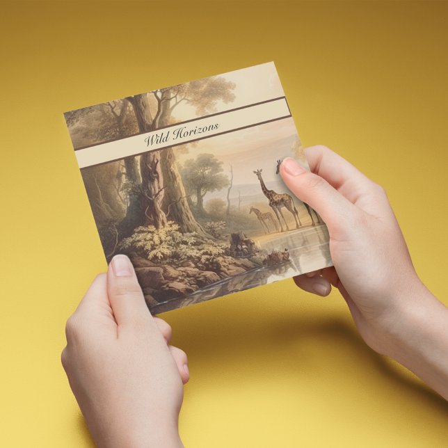 Girafas botânicas, personalizáveis (Criador carregado)