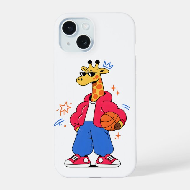 girafas podem saltar : Streetwear Hoops (Verso)