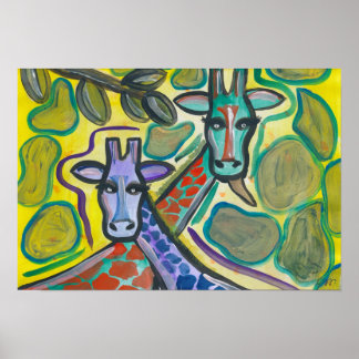 Girafas Poster