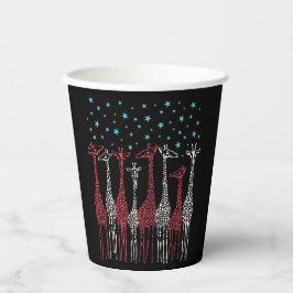 Girafas Vermelhas, Brancas Azuis, 4 de julho