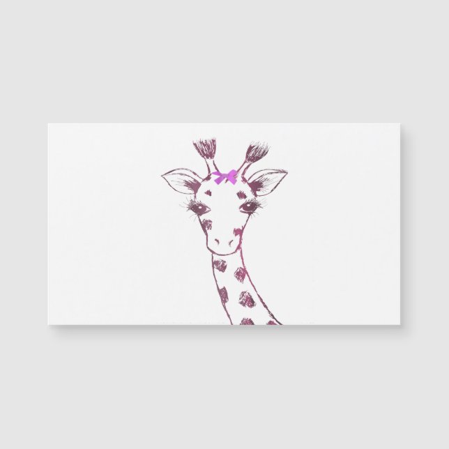 Giraffe Cute Sarcastic Design (Frente)