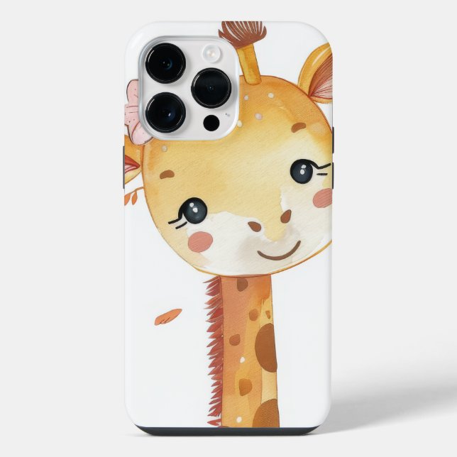 Giraffe Impressão Capa de telefone (Verso)