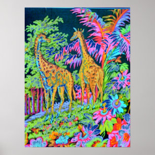 Giraffe Poster