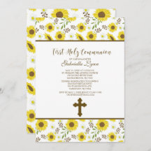 Girassóis Amarelos Primeiro Convite Comunitário Sa