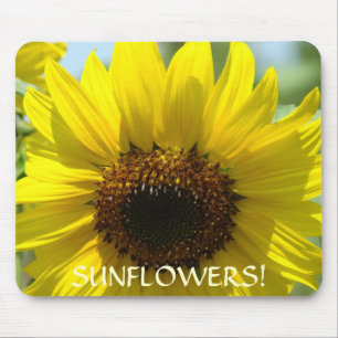 GIRASSÓIS FLORAIS Presentes de mousepad Flores do 