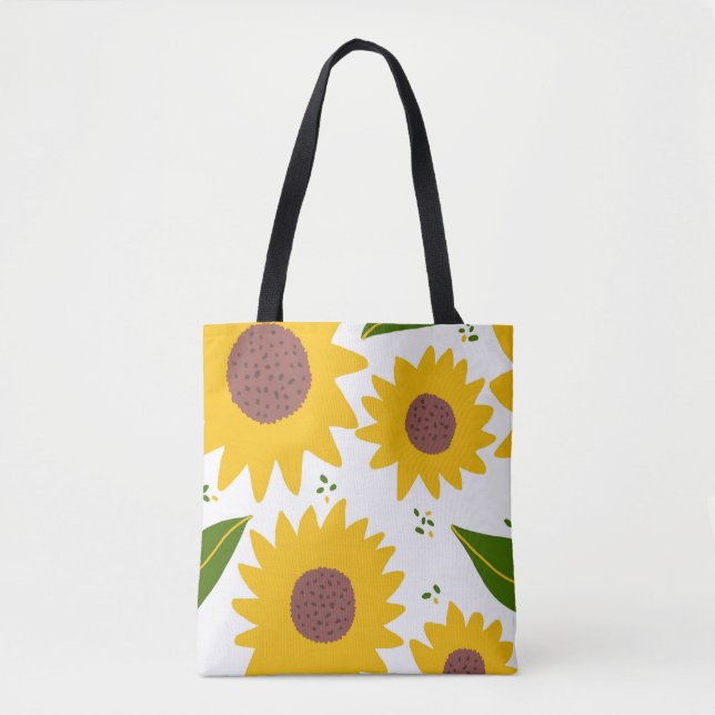 Girassóis Galore Tote Bag (Frente)