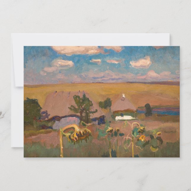 Girassóis | Jan Stanisławski (Frente)