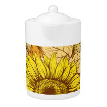 Girassol amarelo.