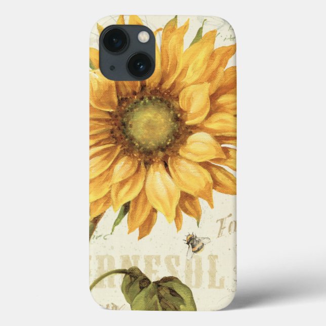 Girassol amarelo (Verso)
