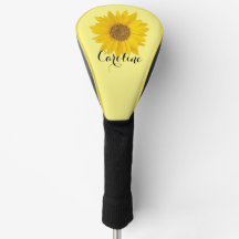 Girassol Amarelo com Nome Amarelo Claro