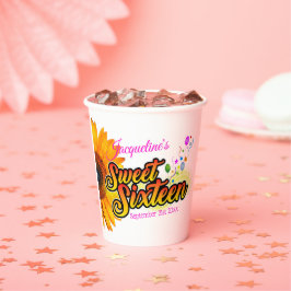 Girassol e balões em branco 16