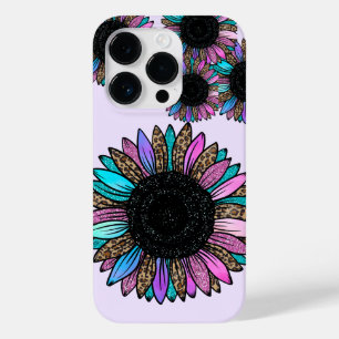 Girassol multicolorido 3D