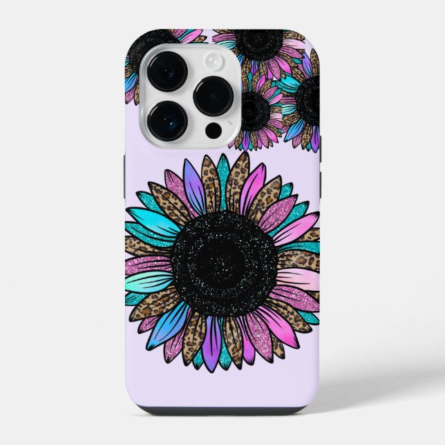Girassol multicolorido 3D (Verso)