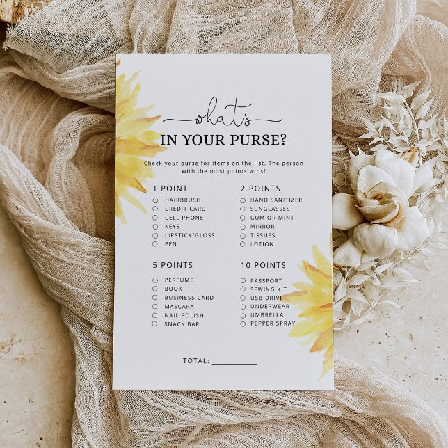 Girassol, o que há no seu jogo de bolsa (Criador carregado)