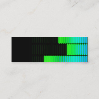 Gire-o acima do cartão magro do negócio