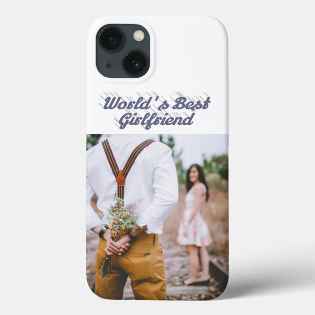 Girlfriend photo gray script (Verso)