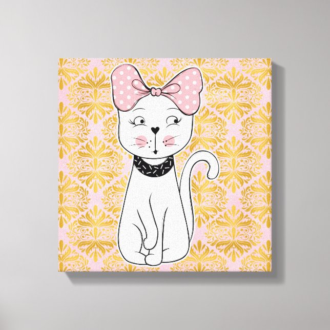 Girlie Cat Canvas (Frente)