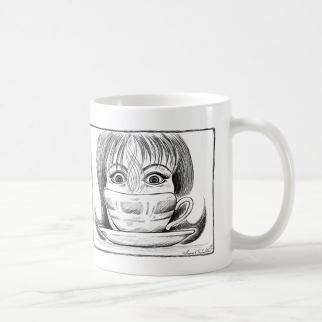 GirlnCup - caneca de café personalizada (Direita)
