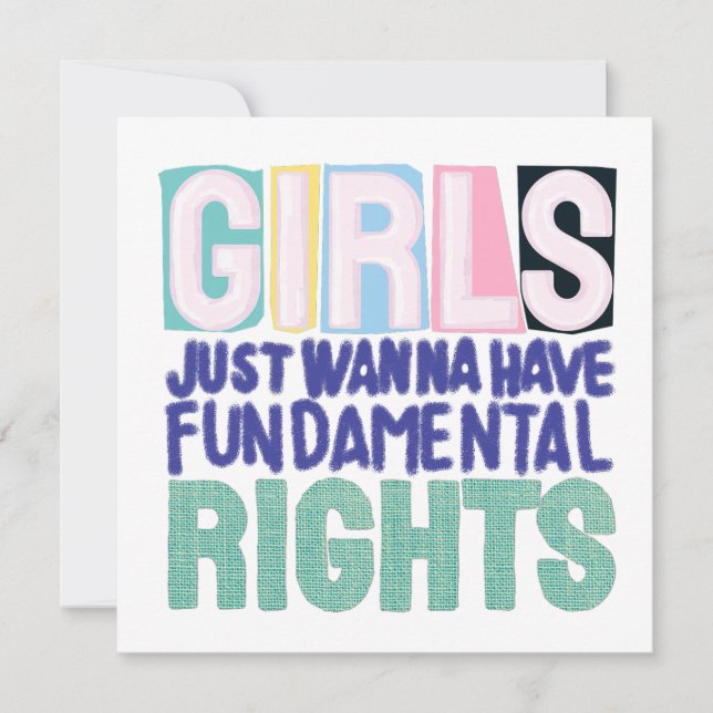 Girls And Fundamental Rights (Frente)