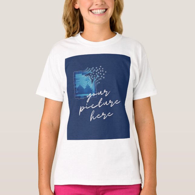 Girls' Basic T-Shirt (Frente)