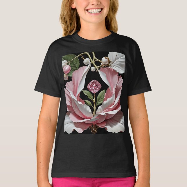 Girl's Basic T-Shirt (Frente)