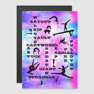 Girls Gymnastics Habilita Cartão Magnético de Pala