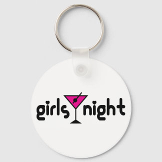 Girls Night Chaveiro com o Gráfico Rosa Martini