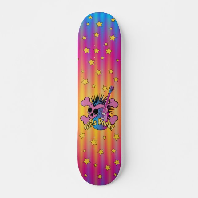 Girls Rock Skateboard (Frente)