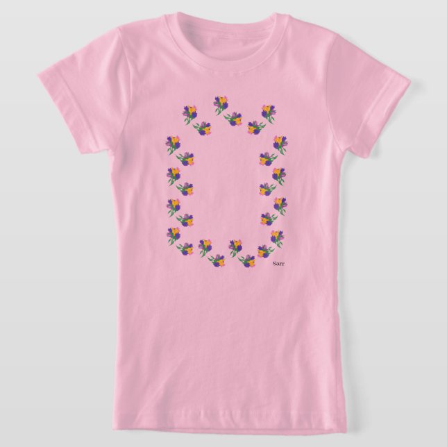 Girls T-Shirt : Tulips (Postura )