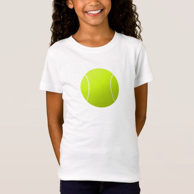 Girls Tênis T-Shirt (Frente)