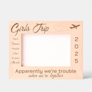 Girls Trip Personalizado Wood