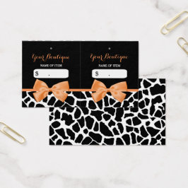Girly Giraffe Impressão Orange Arco Boutique Hang