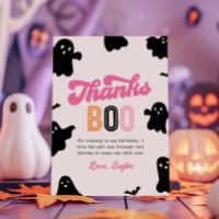Girly Halloween Cartões de agradecimentos